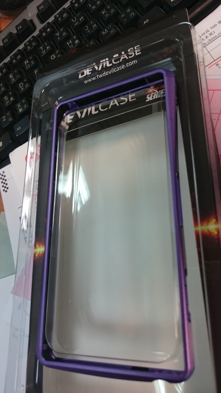 我的微醺紫Z3 DEVIL CASE不專業簡易小開箱