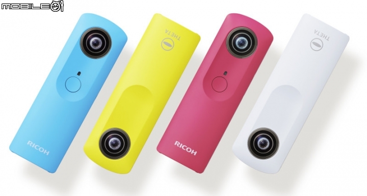 全景360度 Ricoh Theta 一鍵搞定 4月底登台