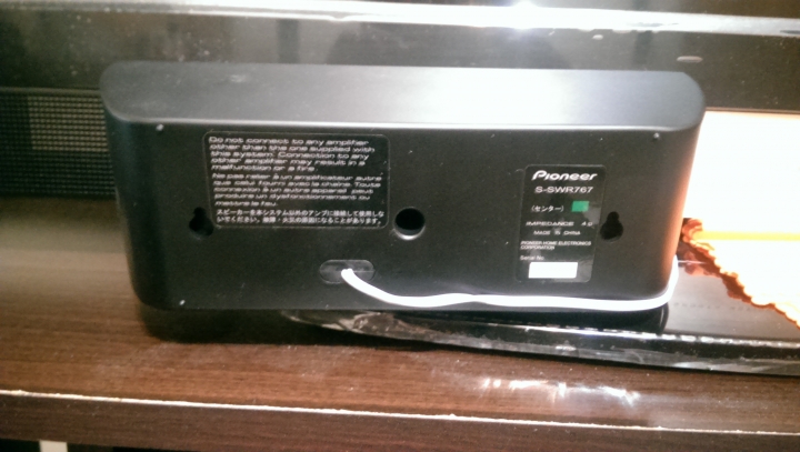 【開箱】飄洋過海的 Pioneer HTP-S767 家庭劇院組