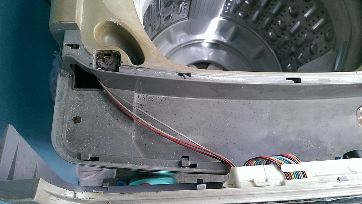 聲寶洗衣機拆洗記錄~ES-103SBR~~15年老機