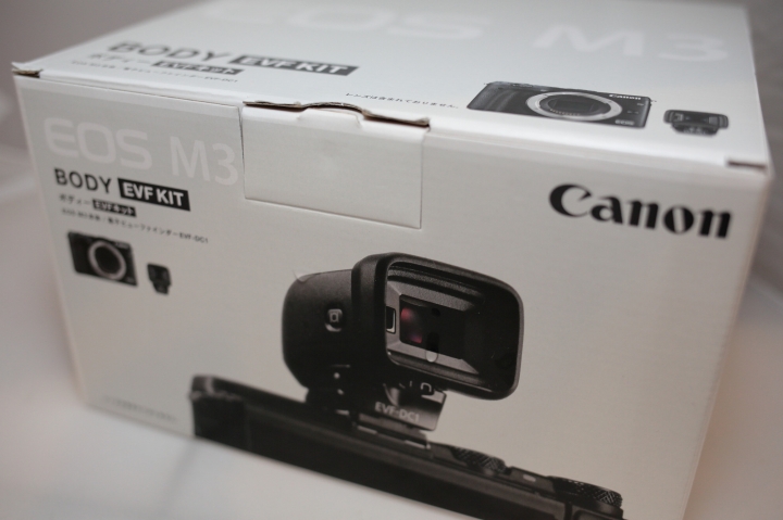 Canon EOS M3 白色超簡易開箱~~