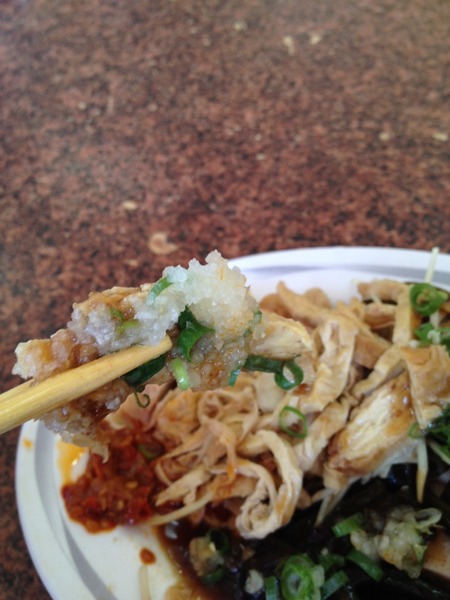 孔廟南投意麵-Q彈麵條搭配香濃肉臊,不是絞肉~是肉塊唷!!