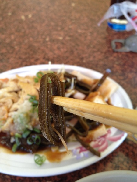 孔廟南投意麵-Q彈麵條搭配香濃肉臊,不是絞肉~是肉塊唷!!