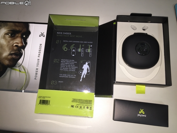 <不專業心得>Jaybird Freedom Sprint 美國鐵人運動耳機 開箱