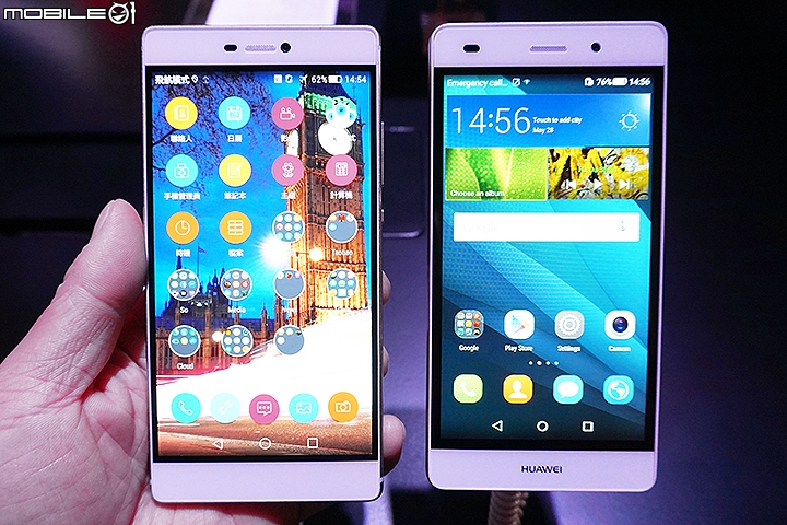 曼谷試玩 HUAWEI推出P8、P8 lite、P8 max、榮耀X2、M2多款產品