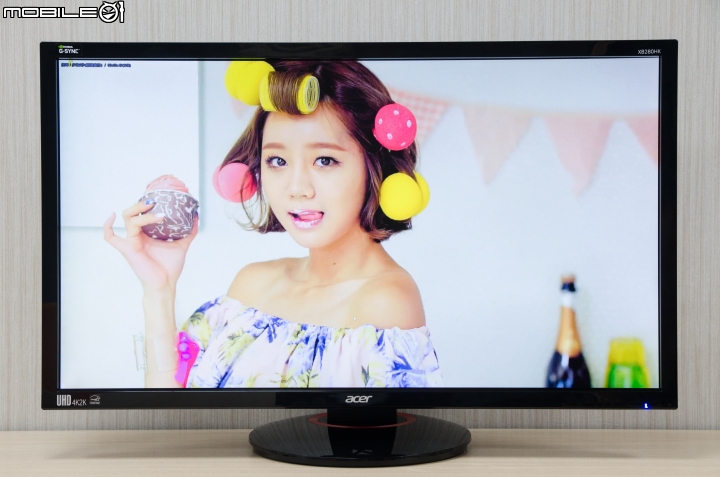 4K遊戲流暢體驗 Acer XB280HK G-Sync顯示器試用