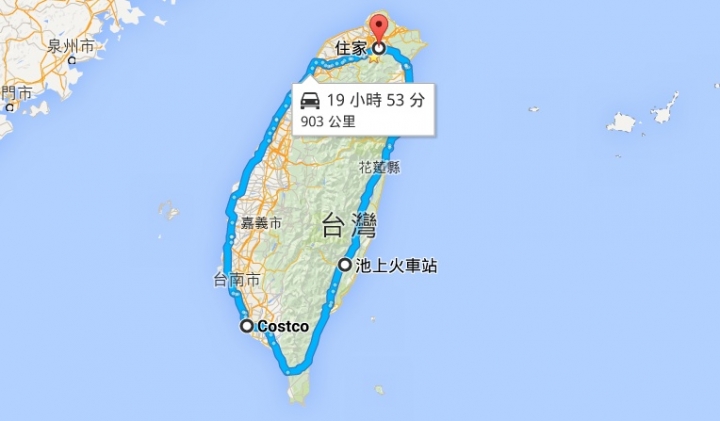 肥吱吱與綠胖胖之來去台東住一晚(0字環島)(四月重機小旅行)