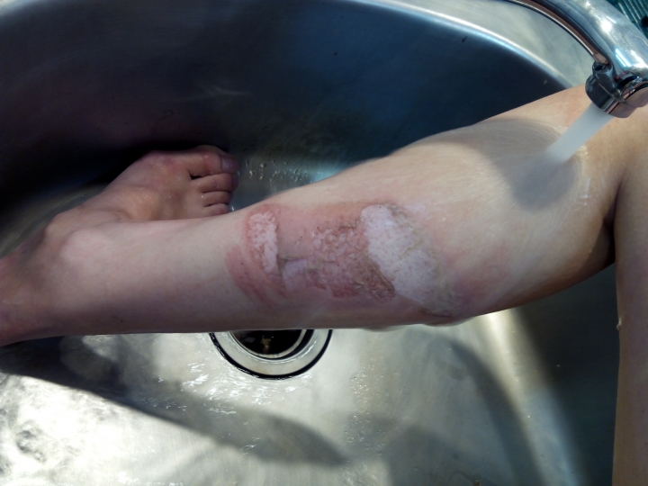 排氣管前段防燙蓋改裝教學