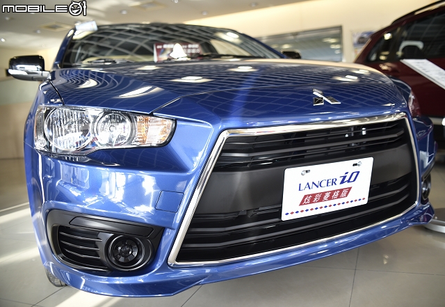 Lancer iO炫彩菱格版新亮相,走來去欣賞菱格藍大對決