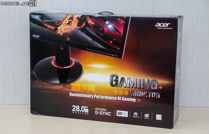 4K遊戲流暢體驗 Acer XB280HK G-Sync顯示器試用