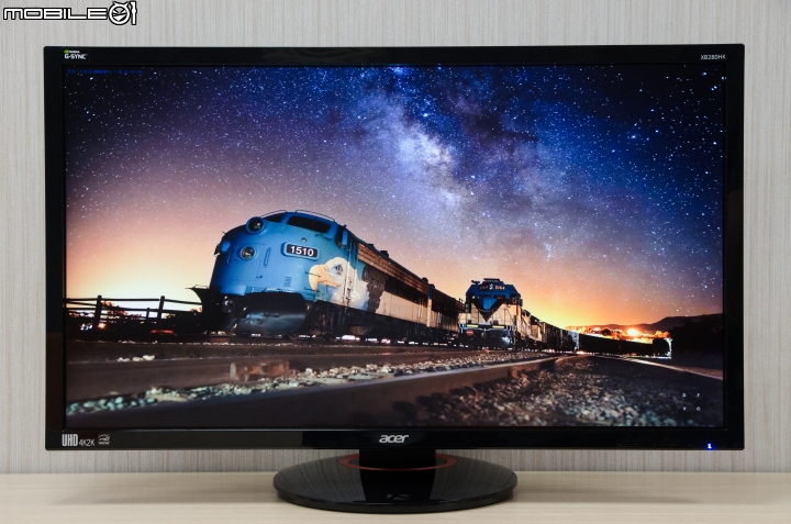 4K遊戲流暢體驗 Acer XB280HK G-Sync顯示器試用