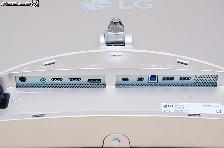 曲面設計超廣視野 LG 34UC97 21:9曲面顯示器