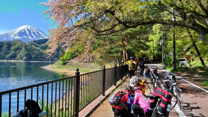 春遊日本富士五湖---身心靈享受的單車旅遊