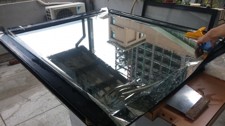 住家窗戶隔熱紙DIY