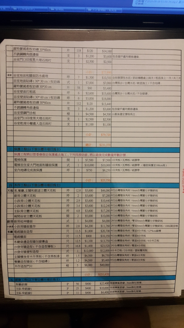 築漾空間創藝坊對於不實指控的回覆(內有PO證據)