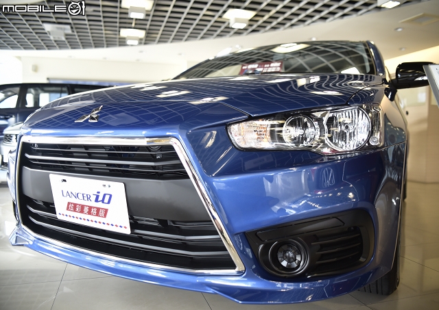 Lancer iO炫彩菱格版新亮相,走來去欣賞菱格藍大對決