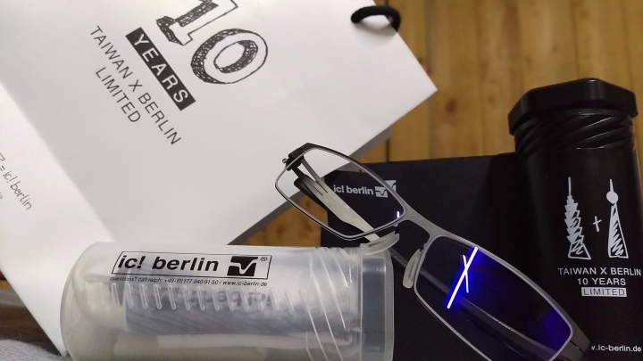 ic! berlin「2015亞洲精英限定版」.joseph s.-銀色鏡架簡易開箱