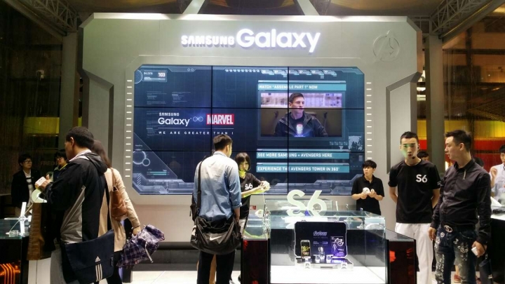 昨天體驗了 S6 Edge 的復仇者聯盟的 VR 效果,非常驚人!