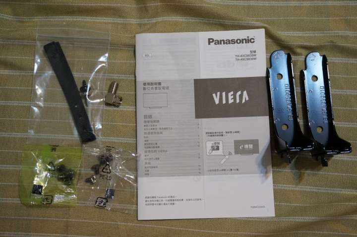 Panasonic TH-43CS630不專業簡單開箱