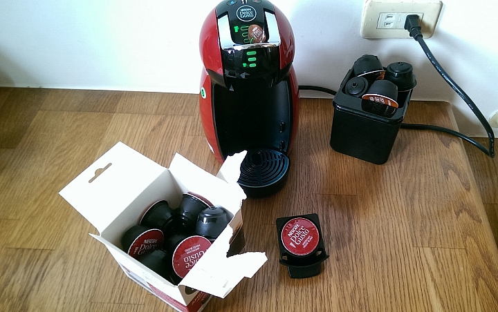 日本遊手賤亂刷卡之 DOLCE GUSTO 全自動膠囊咖啡機開箱