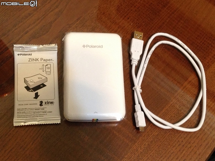 (開箱)Polaroid ZIP Zink Instant Printer