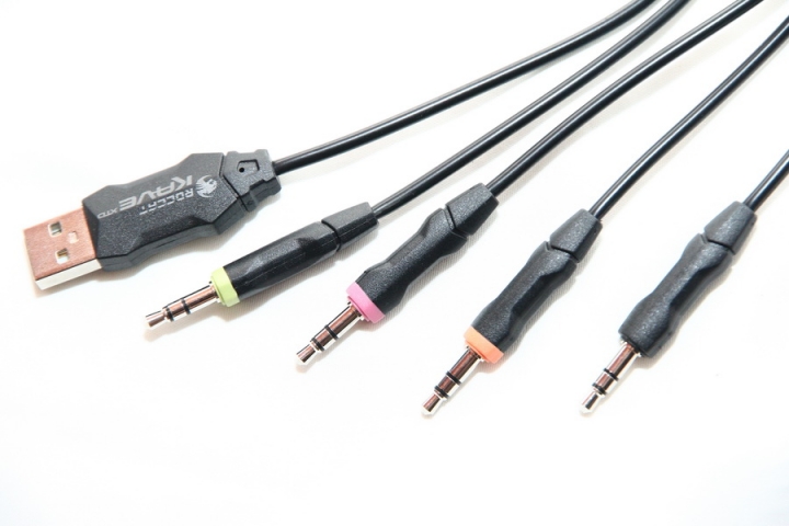 輕巧化的 5.1聲道 類比電競耳機 - ROCCAT Kave XTD 5.1 Analog