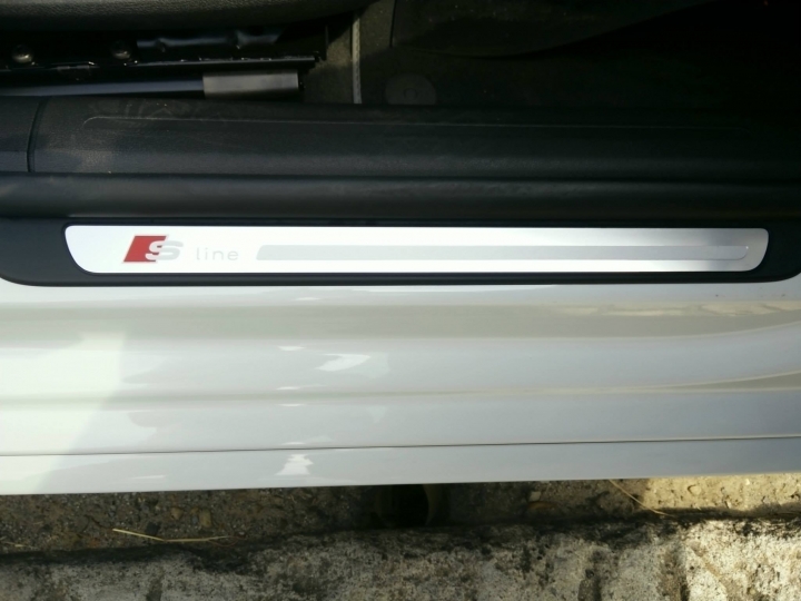 開箱-冰川白 A5 Sportback 內外 S line