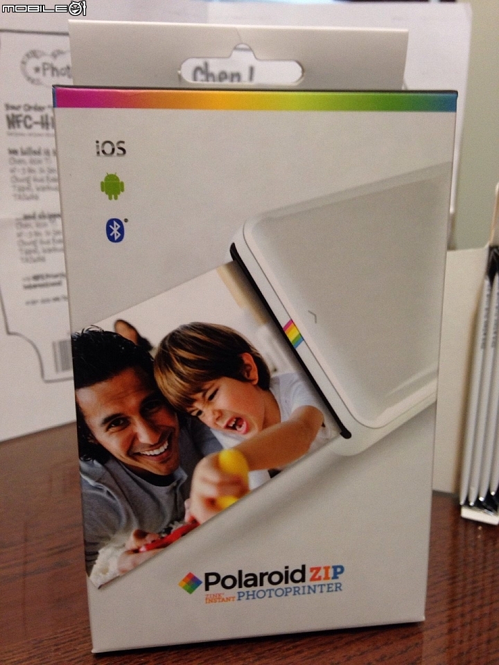 (開箱)Polaroid ZIP Zink Instant Printer
