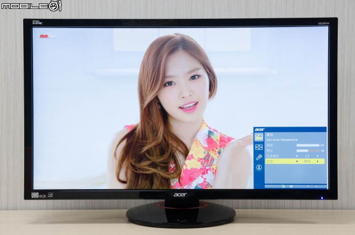4K遊戲流暢體驗 Acer XB280HK G-Sync顯示器試用