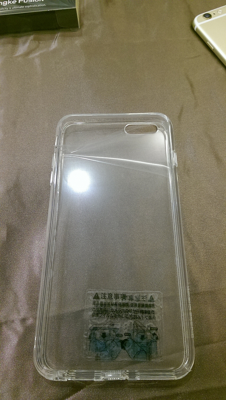 (小開箱)IPHONE 6+ REARTH高透明保護套