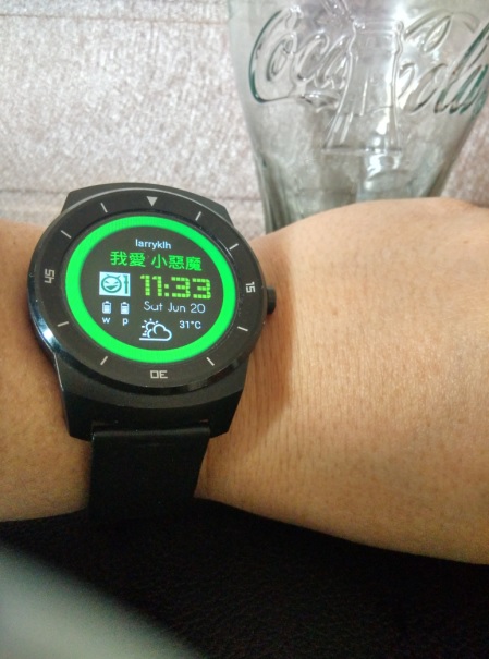 LG G Watch R 智慧型手錶 錶面更換