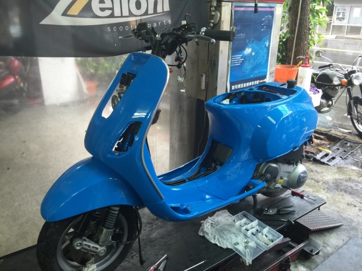Vespa Lx 150 重生之路