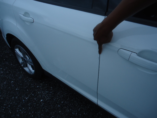 花蓮AVIS安維斯租車時要仔細驗車