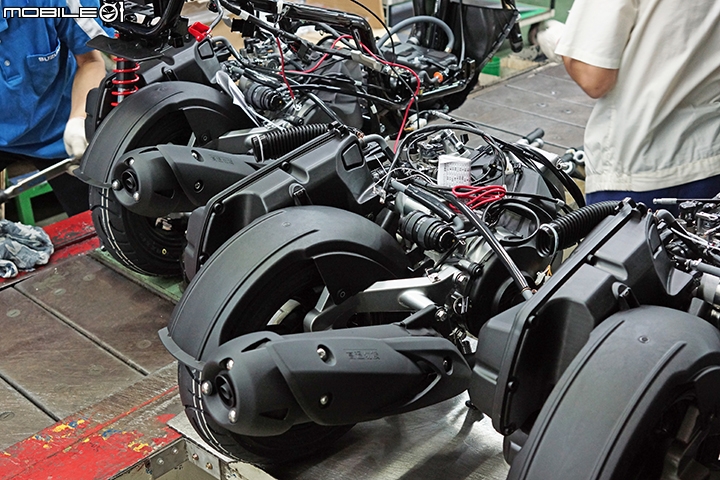 揭開神秘面紗 SUZUKI 台鈴機車工廠參訪