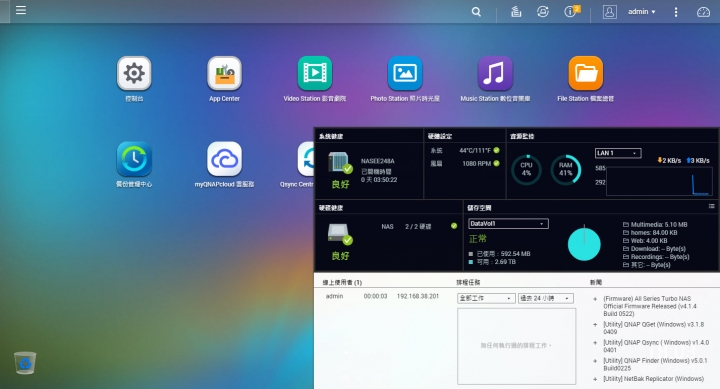 QNap TS-231+ NAS 開箱