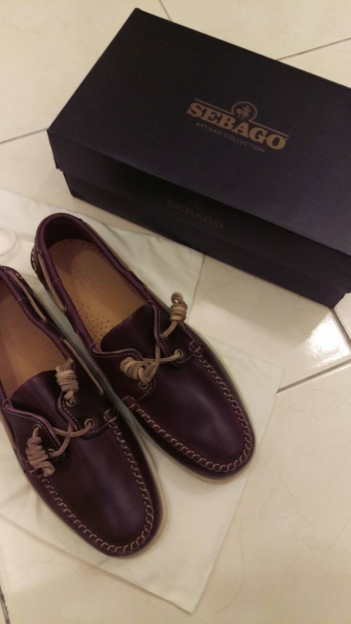 (夏日良伴)SEBAGO BOAT SHOES HORWEEN皮革別注款