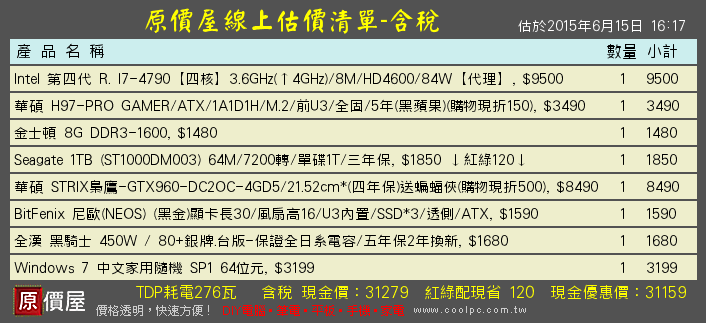 第一次組電腦~請教一下~