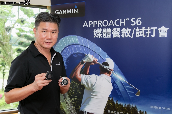 【採訪】GARMIN Approach S6 高爾夫專用錶 亞洲版正式推出!