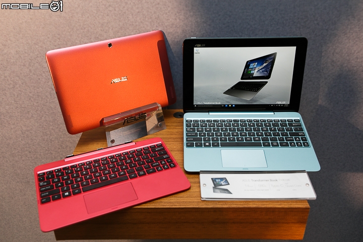【COMPUTEX 2015】ASUS 展出全新 Zen AiO 電腦與 T100HA 變形筆電