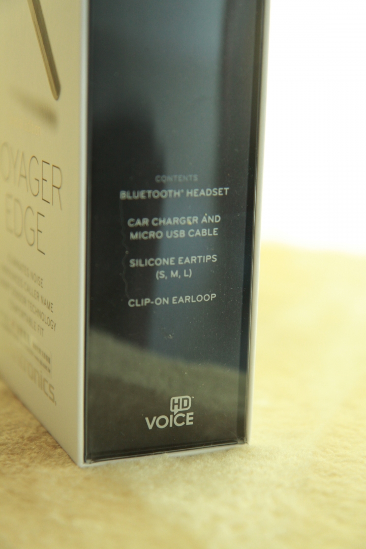 Plantronics Voyager Edge「SE」2015黑金配色藍牙耳機-開箱分享