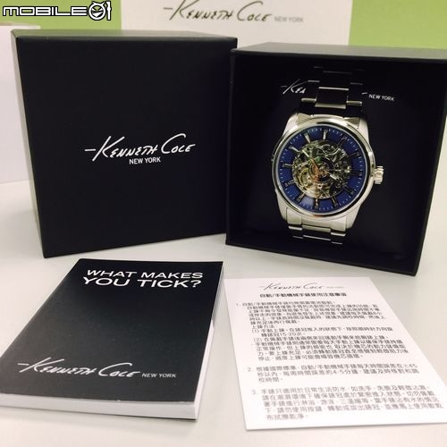 機械錶敗家入荷:Kenneth Cole 鏤空機械錶 (KC10019489)