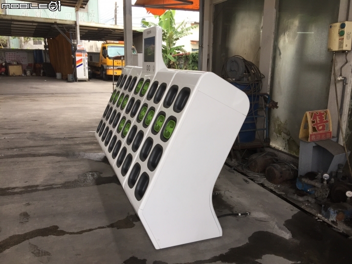 Gogoro電池交換站實拍
