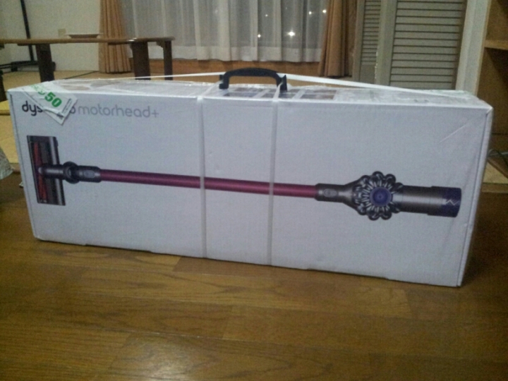 Dyson v6 motorhead+簡易開箱