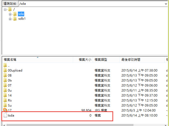 關於分享器的ftp server 目錄及程式上下載問題?