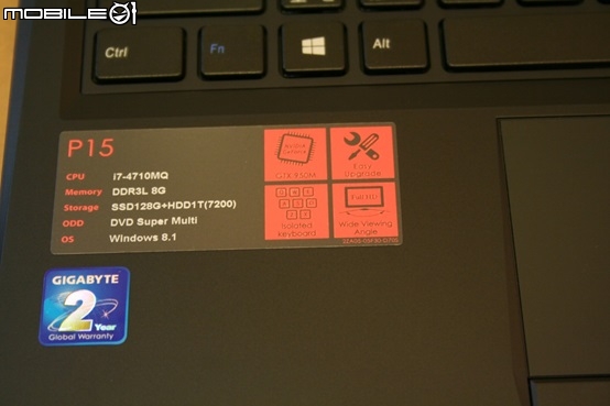 電競世界我也能加入, 三萬元左右的CP王 GIGABYTE P15F V3