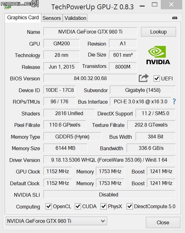 600W風之力散熱加持 技嘉G1 GAMING GTX980Ti顯示卡實測