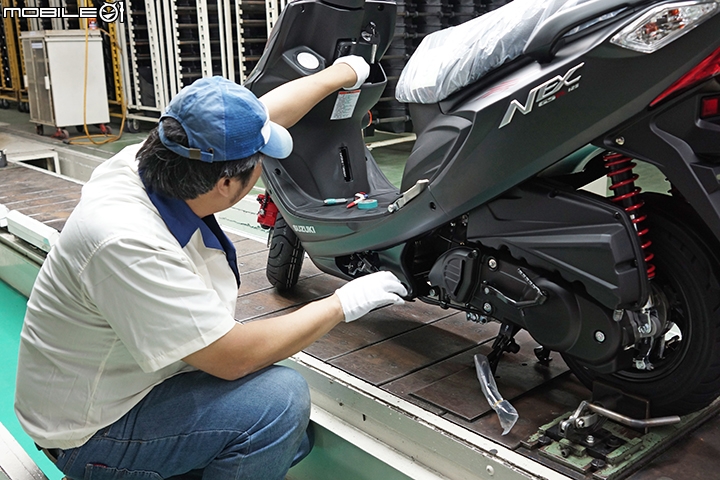 揭開神秘面紗 SUZUKI 台鈴機車工廠參訪