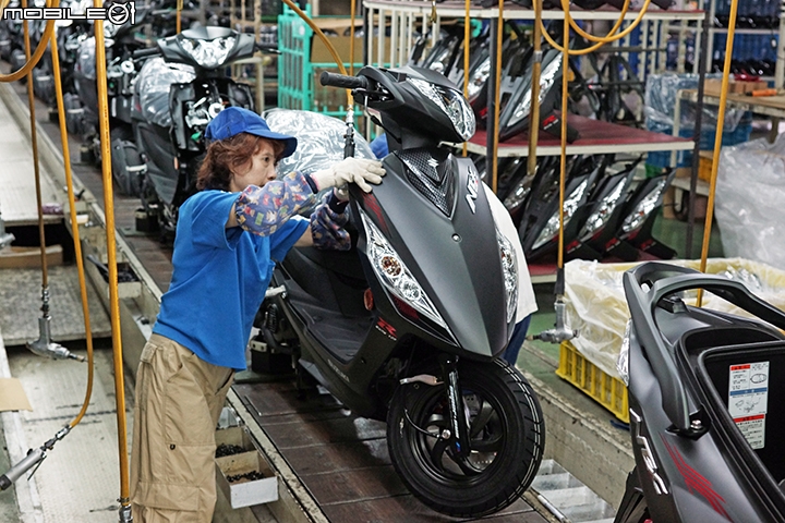 揭開神秘面紗 SUZUKI 台鈴機車工廠參訪