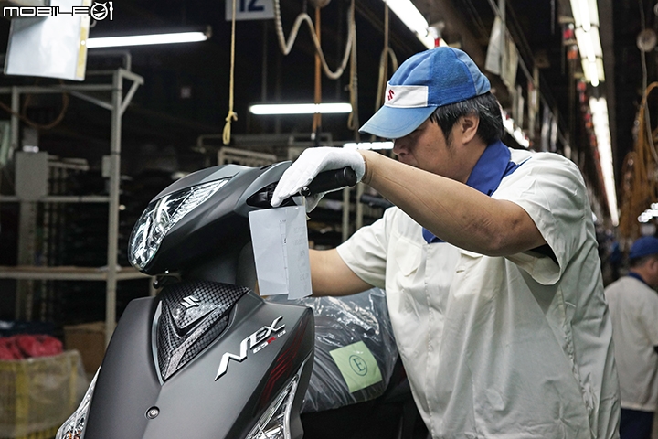 揭開神秘面紗 SUZUKI 台鈴機車工廠參訪