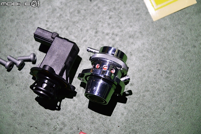 Audi A1 with Savanini BOV (外洩式洩壓閥)